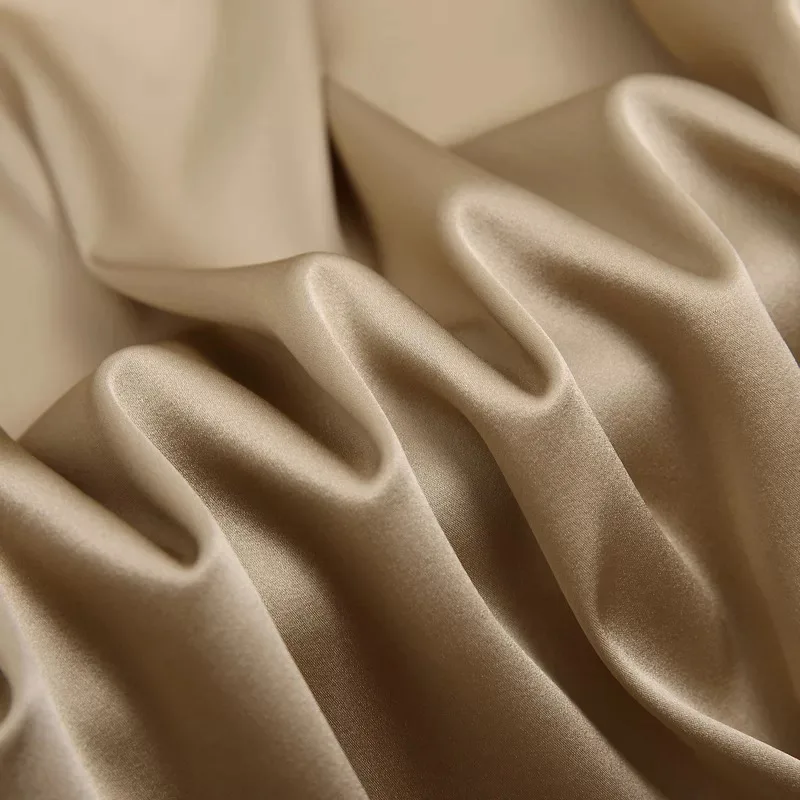 Stretch satin silk 19mm dress blouse Mulberry silk fabric 140cm width