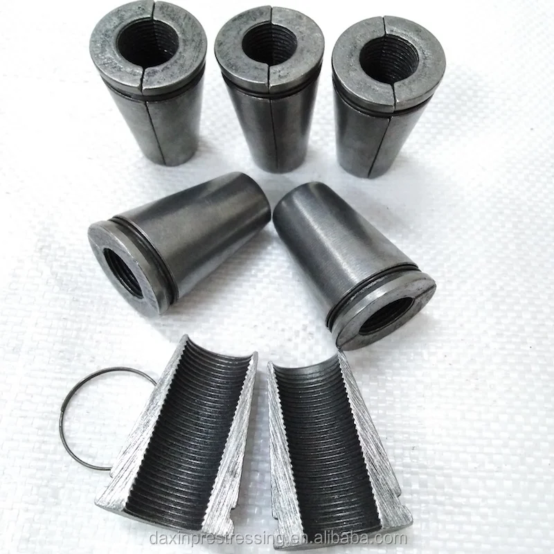 Lowest Price!!! Anchorage plate and wedges for Post Tensioning