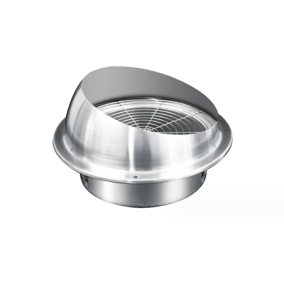 Stainless Steel Hood Flange Round air Grille  air Vent Cap