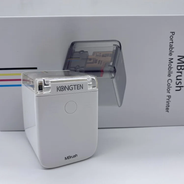  Mbrush Princube-самый маленький в мире мобильный цветной принтер Princube ручной