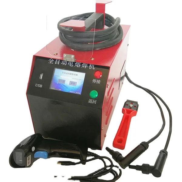 Hotool Portable Thermofusion Welding Machine 20 400mm Electrofusion machine HDPE Pipe Fusion welding machine
