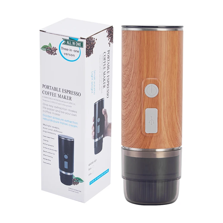 single serve coffee maker, Water capacity 110ml small coffee machine for outdoor sports portable coffee makers