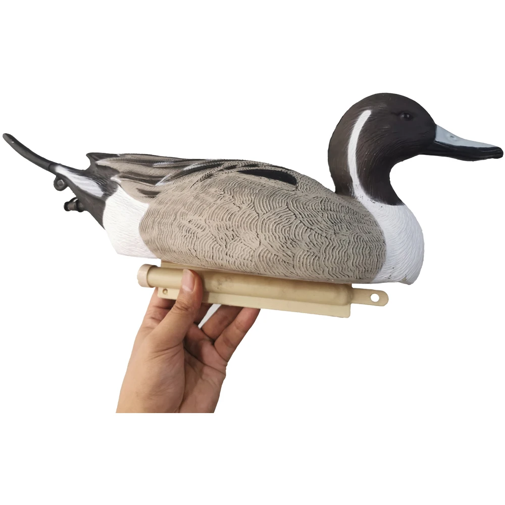 Outdoor Hunting Decoy Model Anas Platyrhynchos Full Flocked Mallard Floating Hunting Duck EVA Pintail Duck for Hunting Decoys