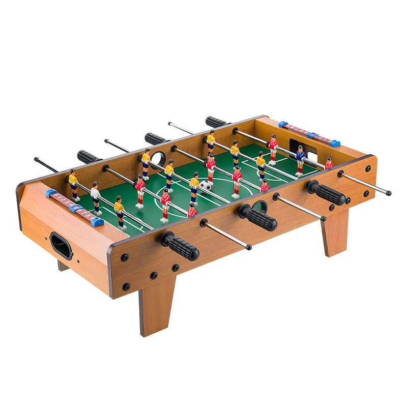 Tabletop Football Table- Portable Mini Table Football Soccer Game Set with Two Balls and Score Keeper for Adults and Kids