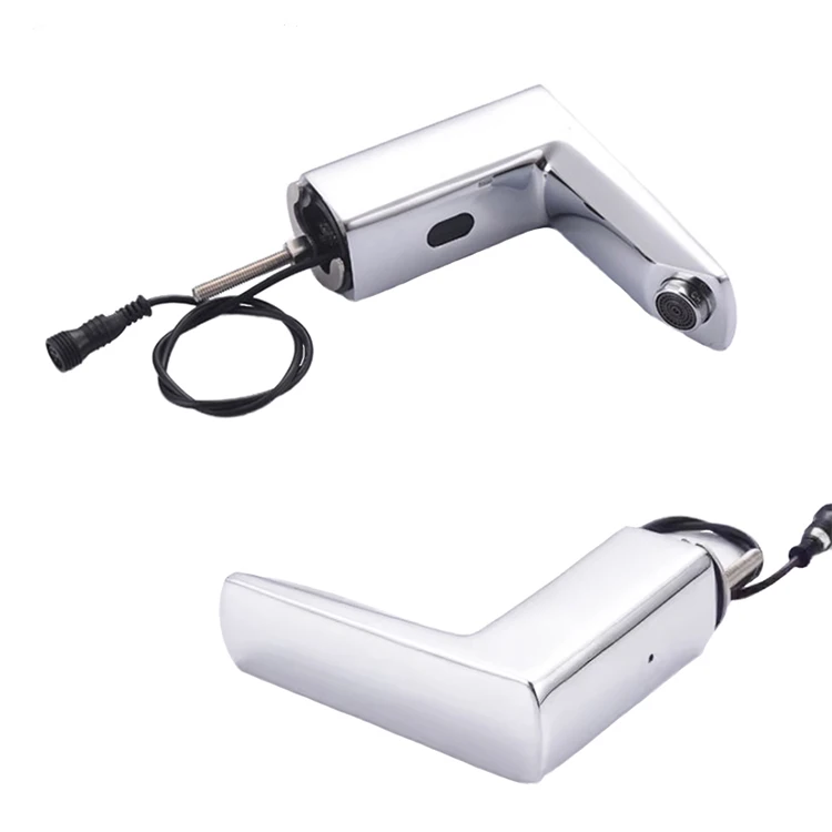 HY-176D CE Certified Smart Sensor Single Basin Faucet Water Saver Automatic Infrared Touchless Brass Tap for Kitchen or Bathroom