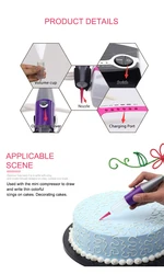 New Product Airbrush Cake Decorating  Icing Air Pen