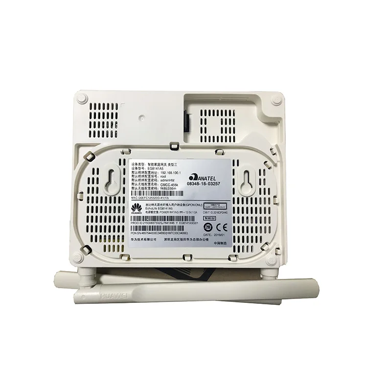  Оригинальный Huawei EG8141A5 ONU FTTH GPON XPON с антенной 5dBi 1GE 3FE 1usb
