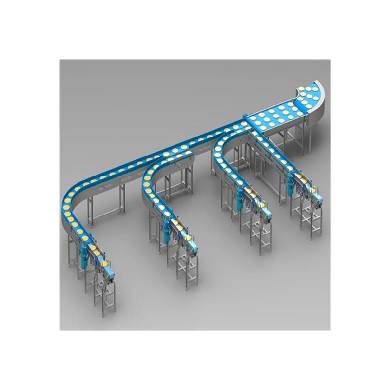 Plastic Mesh Conveyor Chain Belt Line