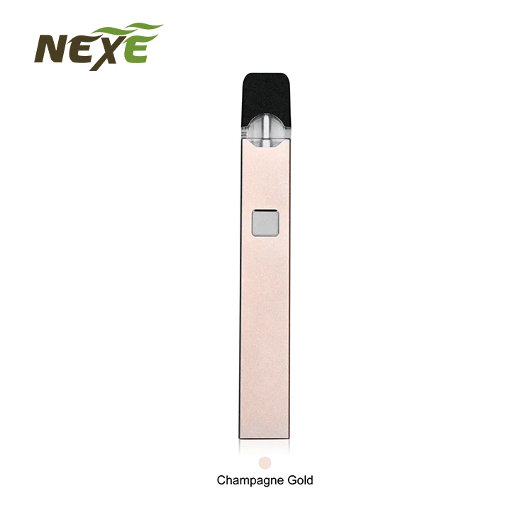 
2019 NEXE CBD pod style closed system empty rechargeable CBD vape pod starter kit 