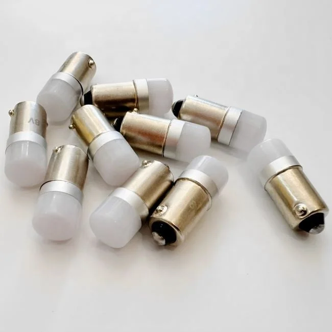 BA9S T4W LED Light Bulbs 6V 12V 24V 3030SMD Car LED Interior Light License Plate Lights