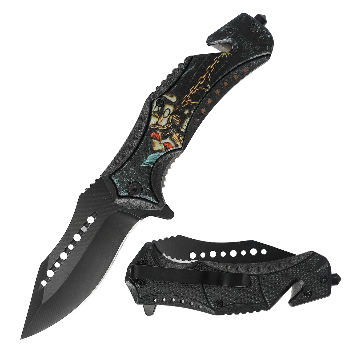 High Quality Low Moq Wholesale Cheap Hunting Knives Folding Cutter Pocket Folding Knife With Custom Print