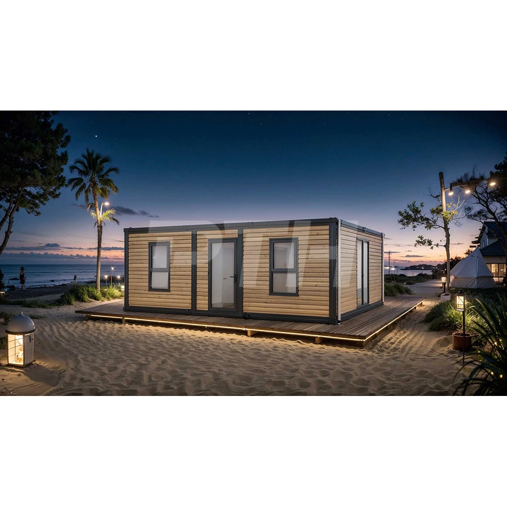 PTH New Style prefabricated house large size customized prefabricated houses of 3 rooms