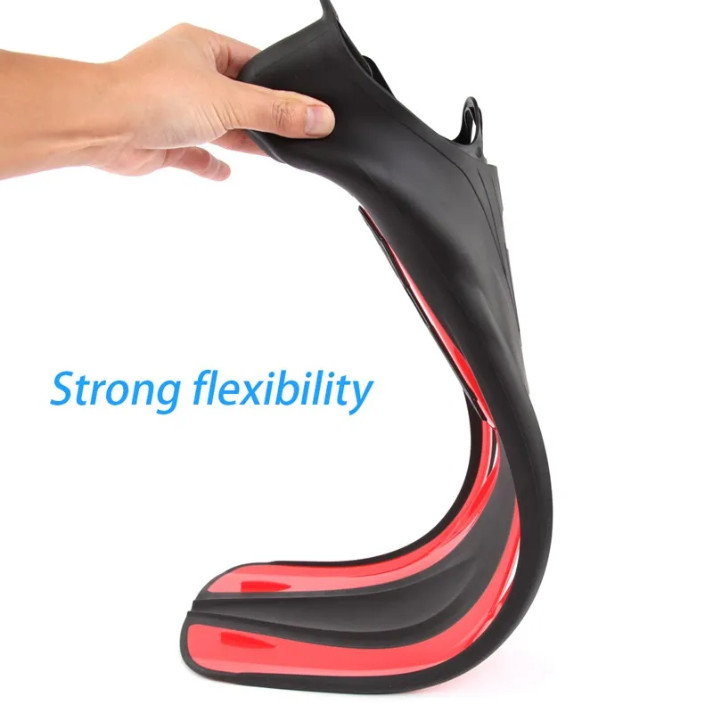 silicone swimming  fins Wholesale Price 100% Short Floating Custom Training RUBBER Diving Fin