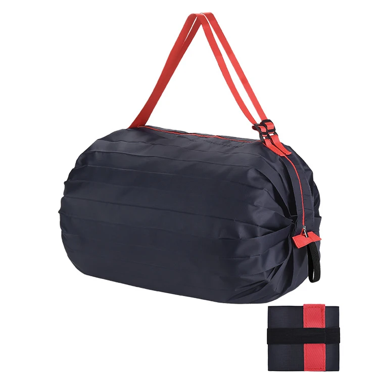 New Originality Shopping bag Nylon foldable Recycle Open the bag with a shake Easy to carry Shopping bag