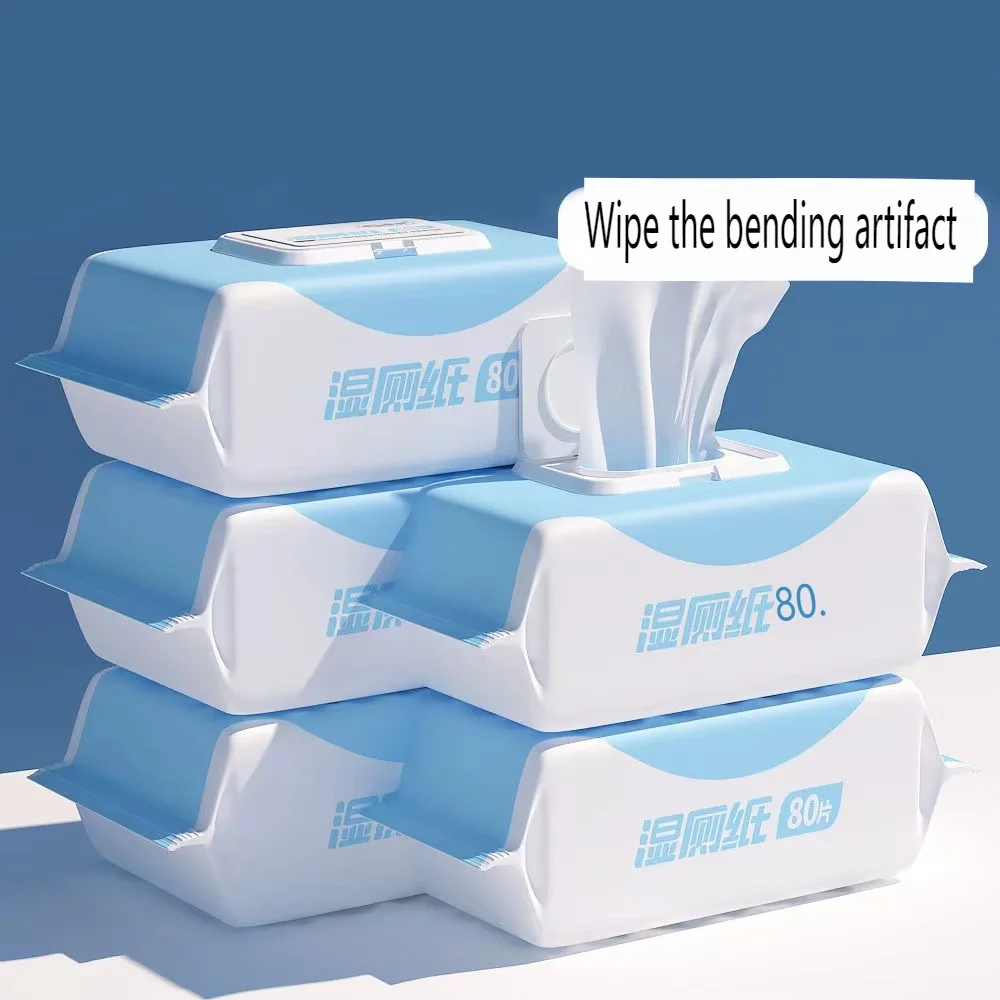 Chinese Factory Wholesale Non Woven Soft Skin Wet Wipe Hot Sale Cleaning Wet Wipes Eco-Friendly Comfort Soft biodegradable Wipes