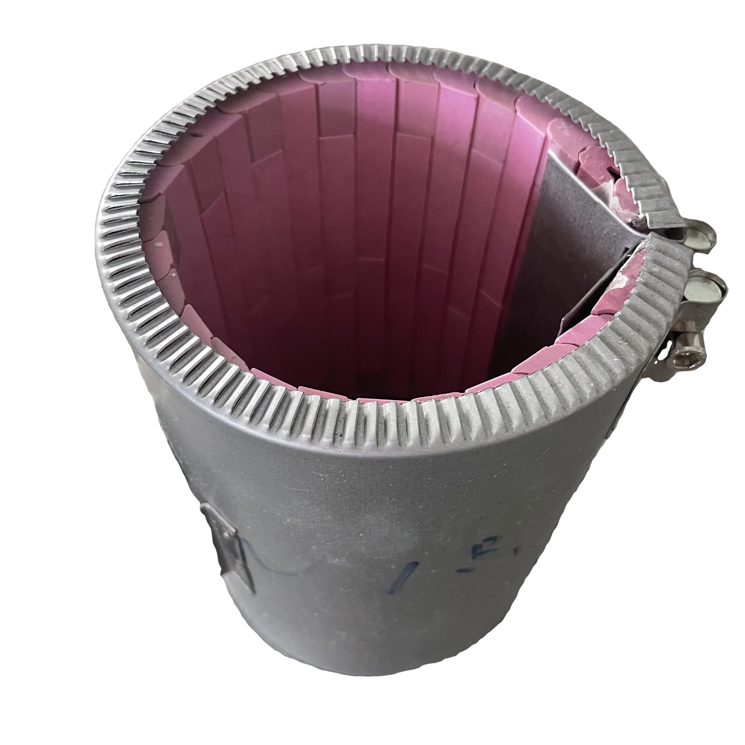 Высокотемпературный обогреватель из нержавеющей стали и керамики 220 В для пластикового экструдера