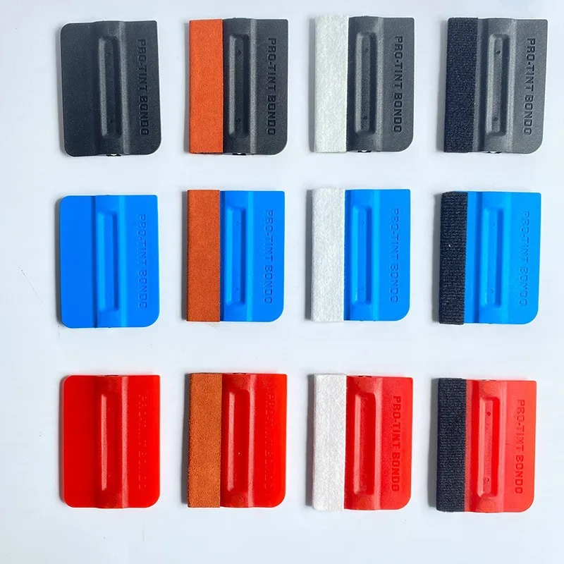 Vinyl Wrap Tools Hard Card Squeegee 6 in 1 Vinyl Wrap Squeegee Plastic Window Tint Decal Squeegee Tool Car Wrap Tools