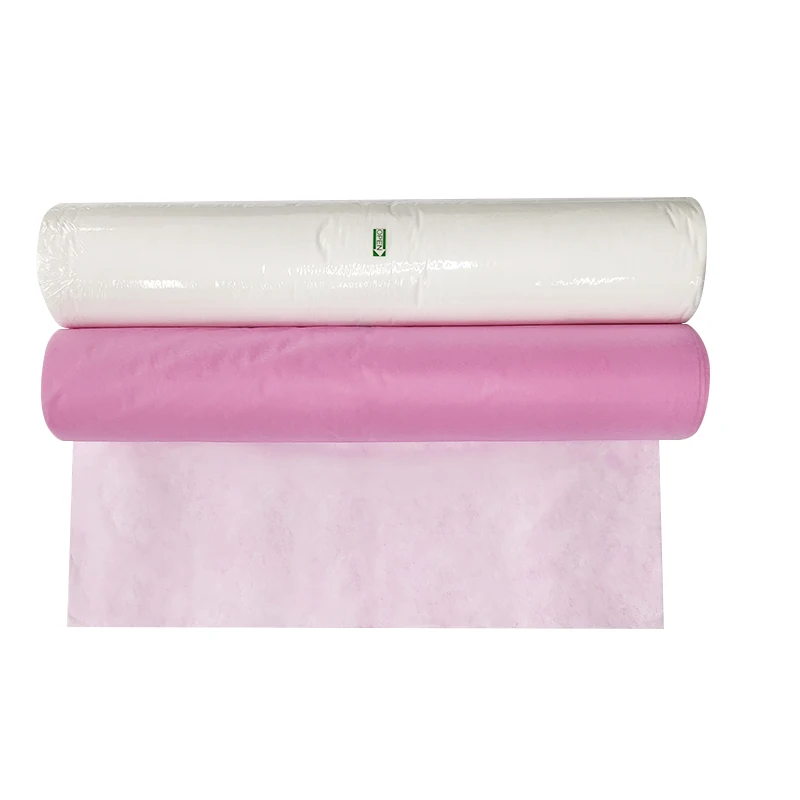 Fitted sheet massage pp non woven disposable bed sheet for spa