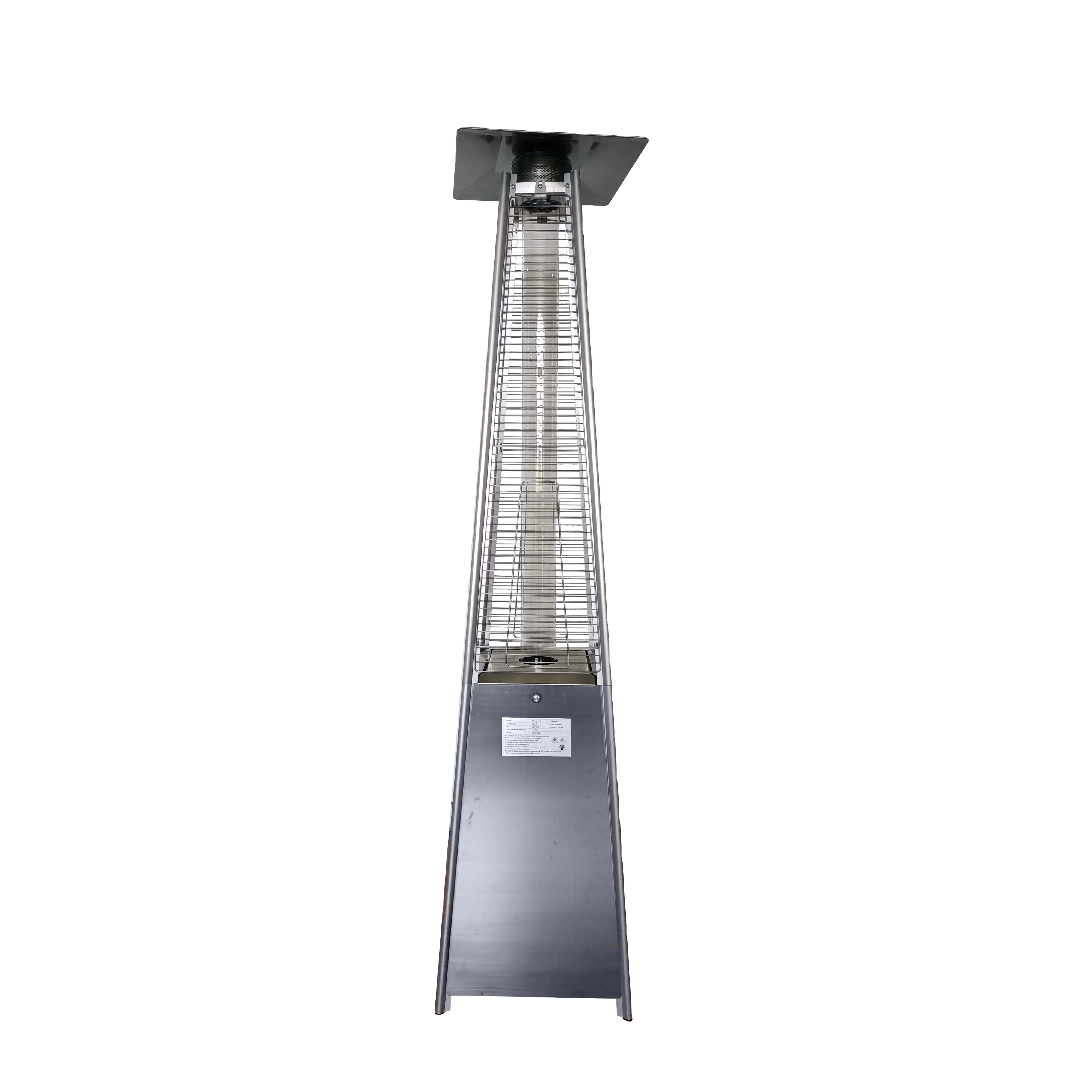 Quartz infrared outdoor garden and hotel use patio heater quartz with CE AGA ISO