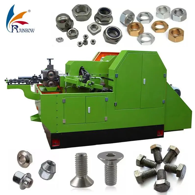 Chinese made bolt making nut heading cold forging screw making cold heading machine