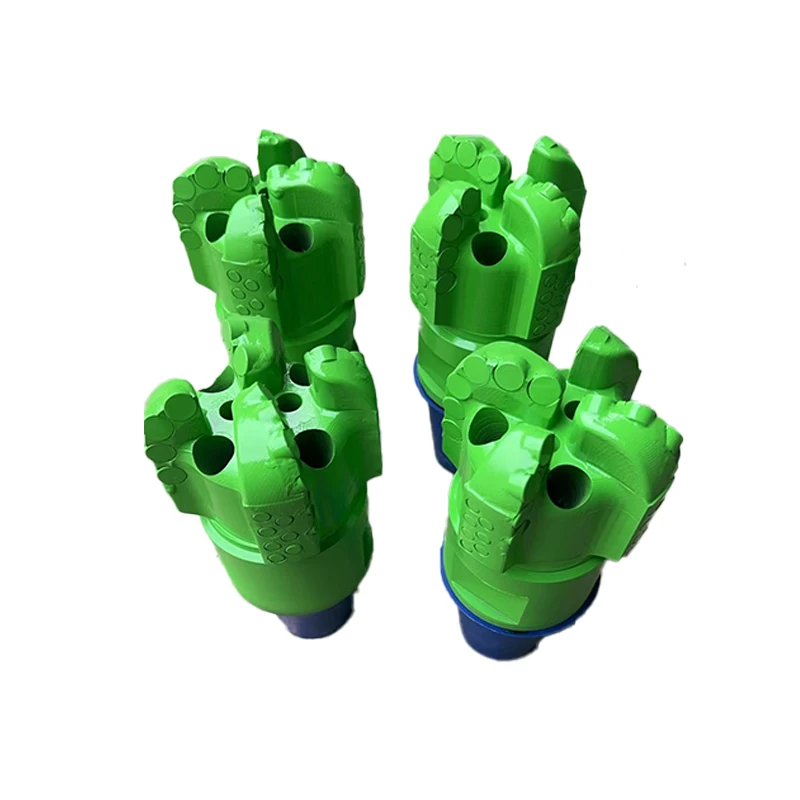 factory supply 4 blade diamond cutter pdc drill bit Diamond Rock Drilling and water Well Drilling