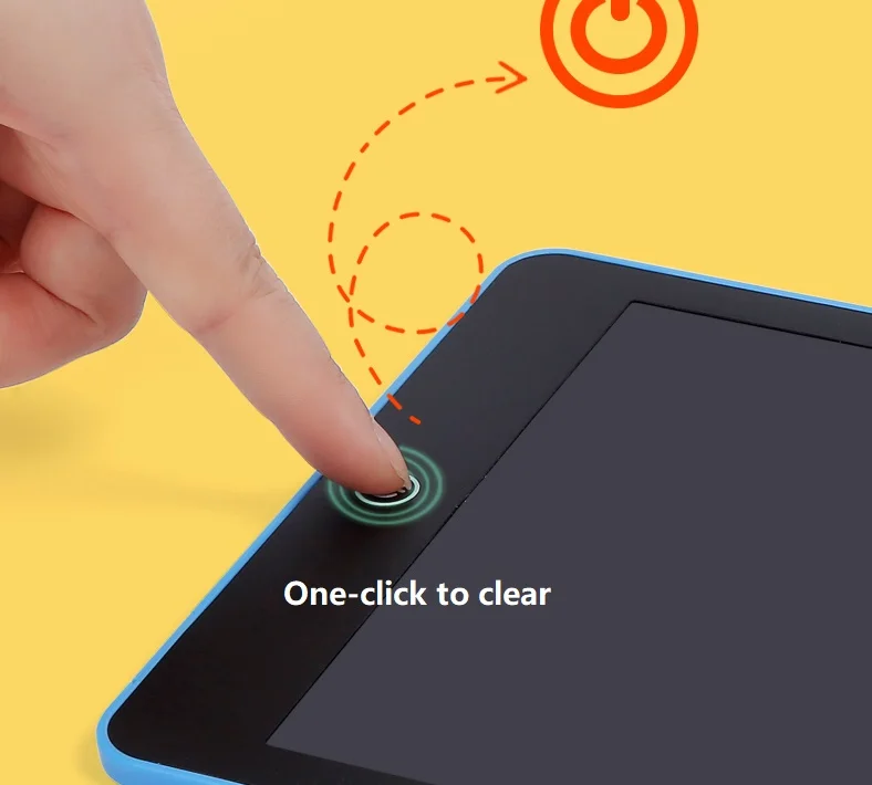 lcd writing tablet 12 inch tablet LCD screen light energy digital doodle pad erase button kids drawing board