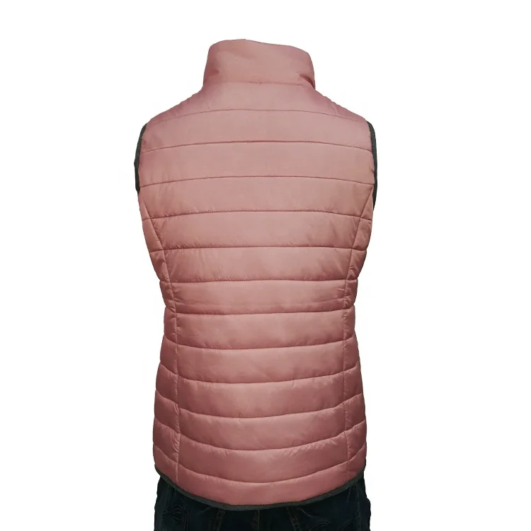 
Custom winter outdoor heating hunting padding vest women 