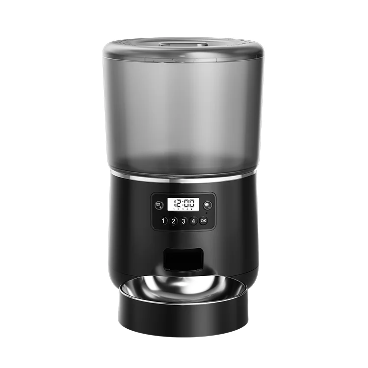 2022 Hot Sale Timed Pet Food Dispenser APP Control Voice Recorder WiFi Automatic Cat Feeder