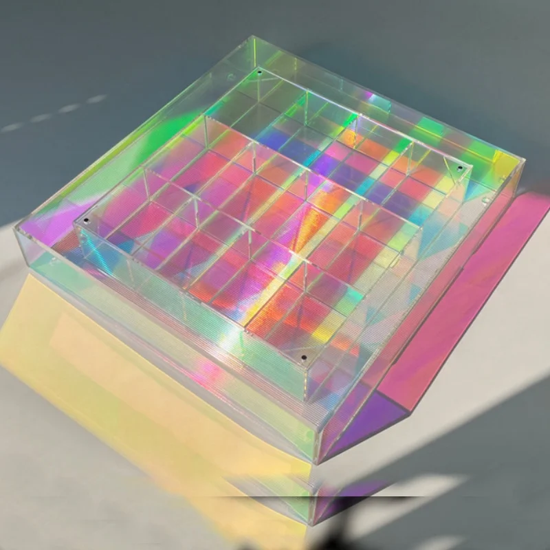 POP Blind Box Storage Display Rack Wall Frame Transparent Acrylic Doll Model Storage Display Box Stackable Dustproof Magnetic