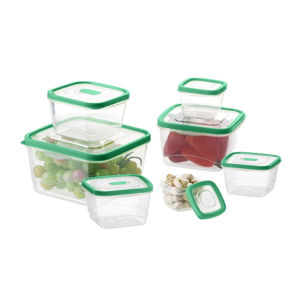 Wholesale BPA Free Modular Food Storage Freezer Containers Set With Micro Vent