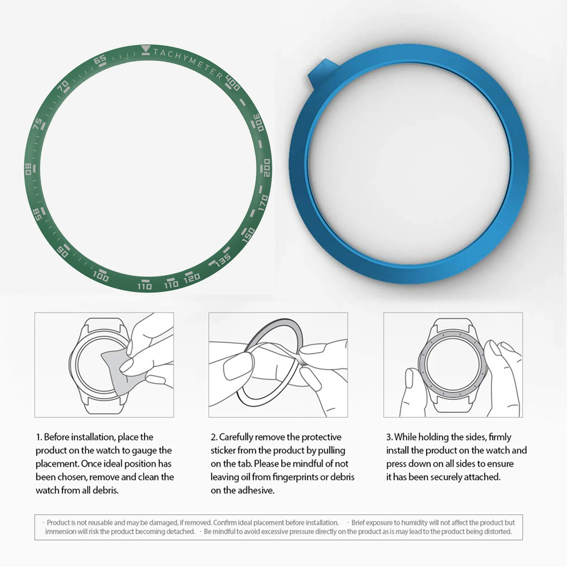 Eraysun Scale Metal Bezel Case Aluminum Ring For Huami AMAZFIT GTR 47mm Metal Bezel Smart Watch Accessories