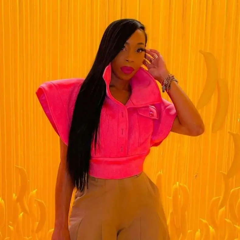 2021 Fall New Style Winter Stand-up Collar Jacket Air Layer Flying Sleeve Short Coats For Woman Fashion Coat