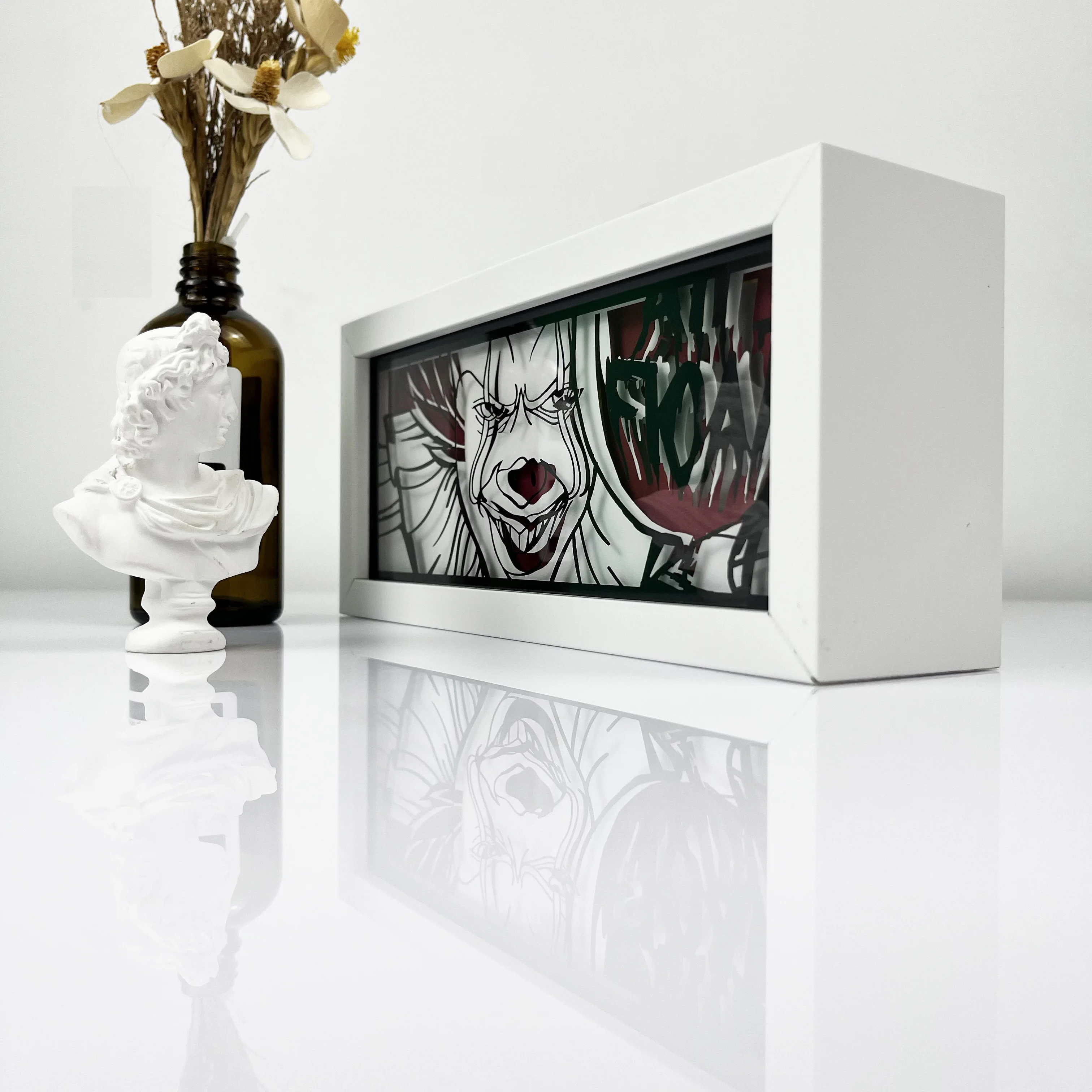 3D Night Light Round Oval Wood Base For Acrylic Lamp Wooden Lamparas Custom RGB LED Ceiling Light For Night Club