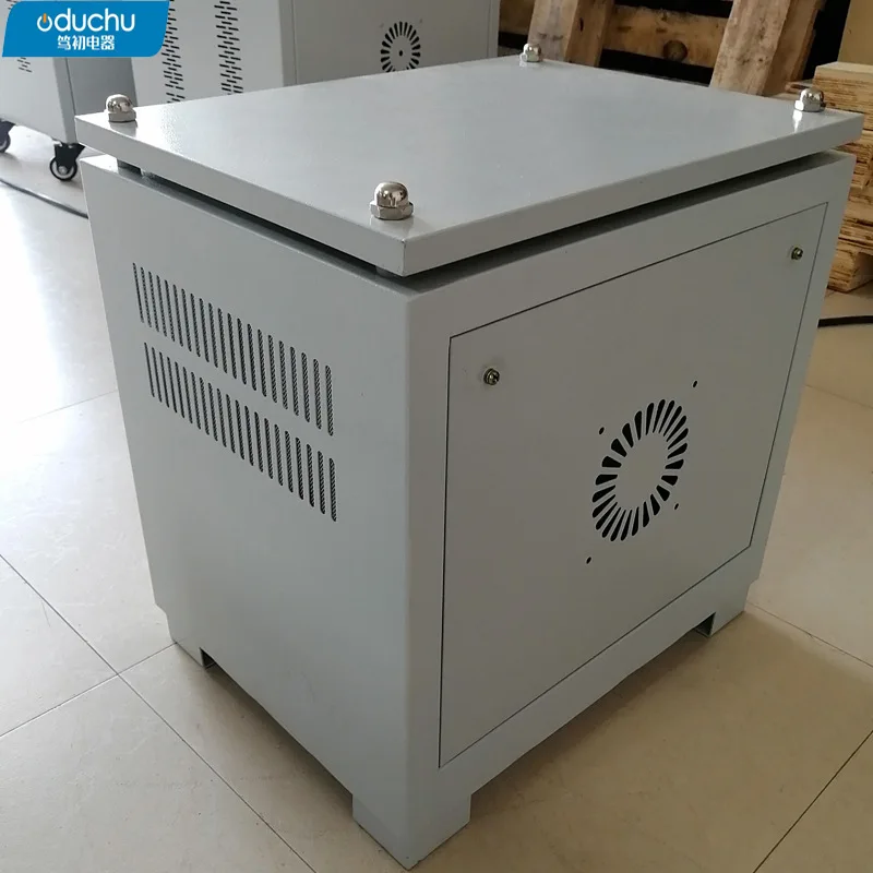 Three-phase isolation transformer  8KVA 380V to 380V 220V three-phase dry-type transformer 5000W