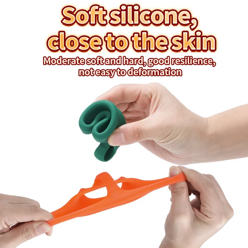 Silicone Cock Ring Male Sex Toy Bondage Adjustable Penis Lock Erection Ball  For Delay Ejaculation