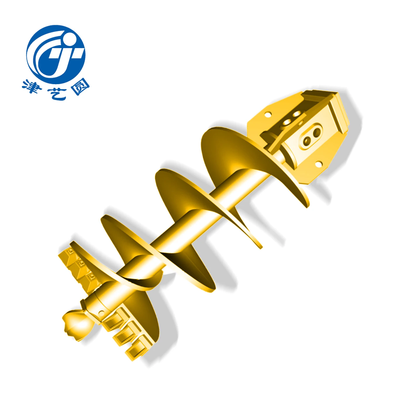 JYY Engineering & Construction machinery parts conical heavy duty rock auger for large diameter drill