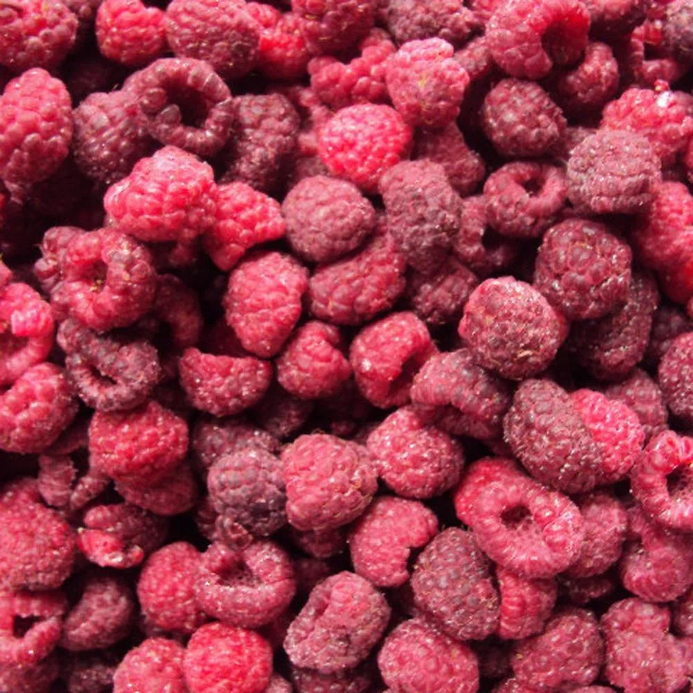 Frozen raspberry