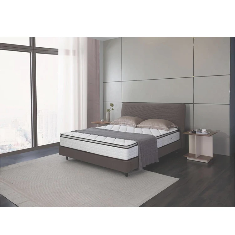 China suppliers luxury hotel modern style bedroom set soft fabric bed