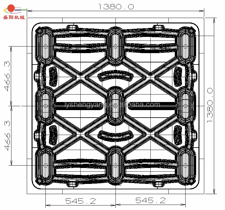 Wood pallet press machine mold press pallet