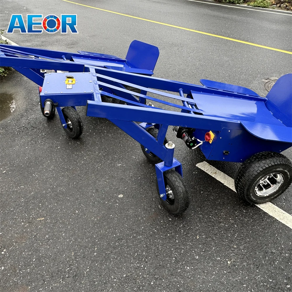 best price cart for Sale inflatable bounce house cart commercial electric trailer dolly