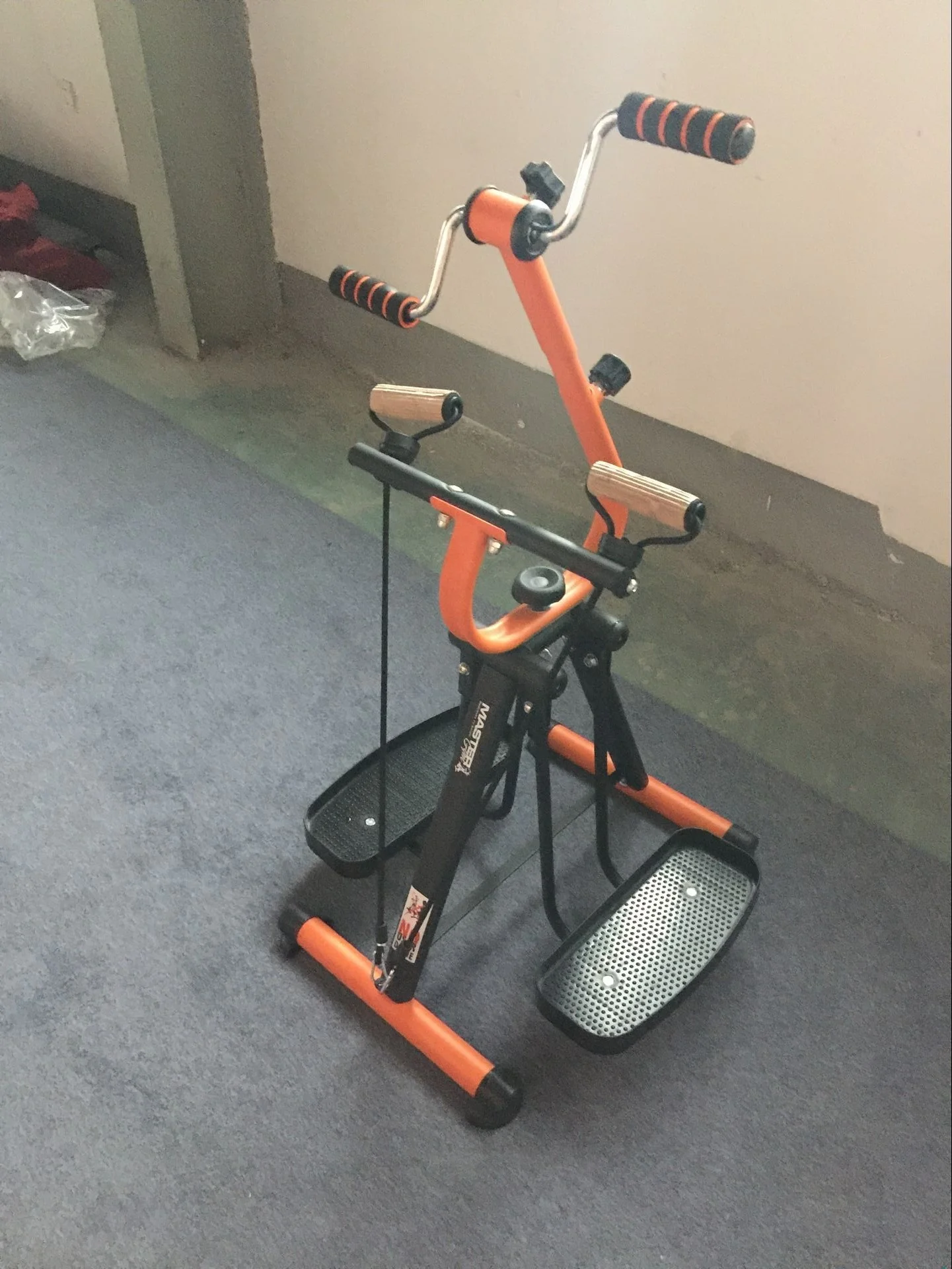 Upper Lower Under Desk Arm and Leg Hand and Foot Peddler Machine Exercise Portable Pedal Dual Bike Exerciser