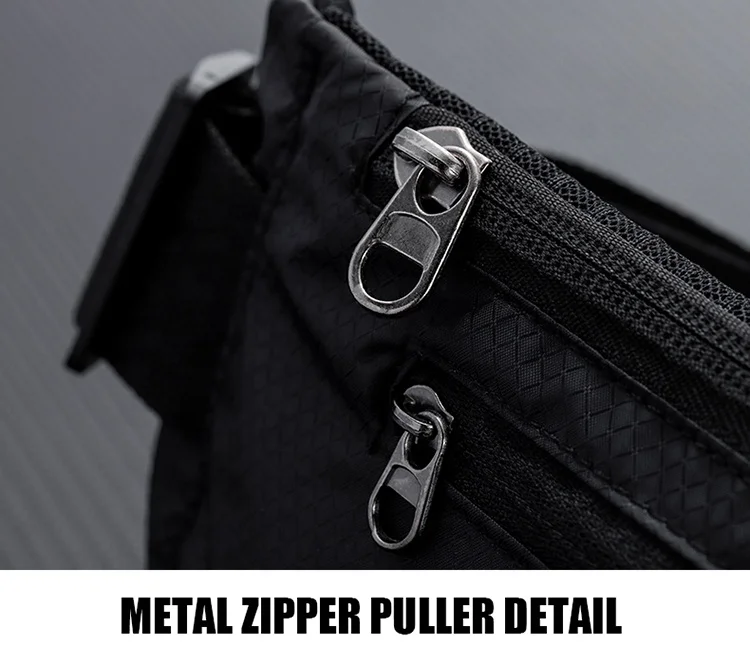 HUALIAN Hot Sale cheap Nylon Convenient Unisex Women men Outdoor Jogging running Belt gym Motorcycle Sport Waist bag