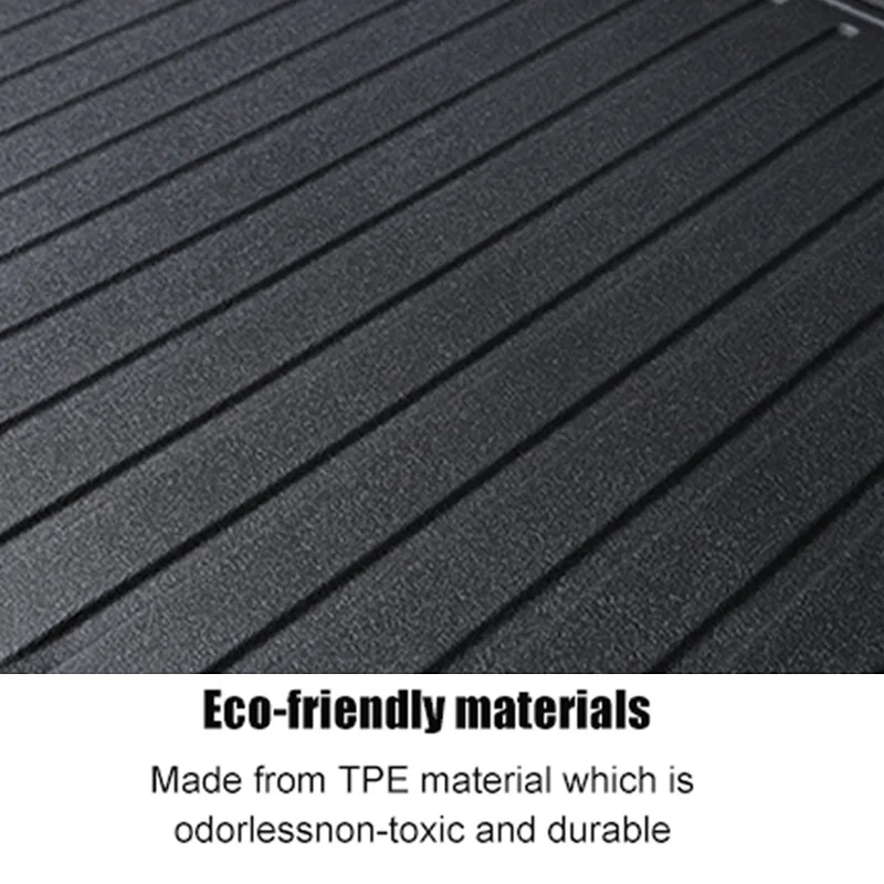 Brand High Quality Oem Customized Wholesale Black Tpe Material Tpe Car Floor Mats for DUSTER 2017-2019