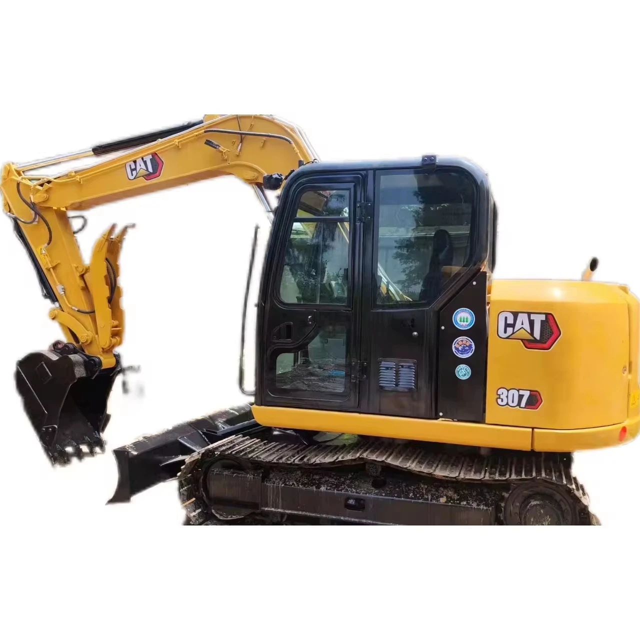 95% New CAT 307d Mini Excavator Multifunctional Used Digger with Good Condition Imported from Japan 307 308 306d Models