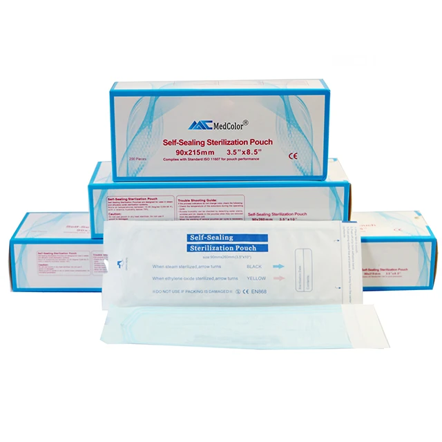 Chinese Manufacturer Sterilization Bags for Packaging Medical Instrument Tools