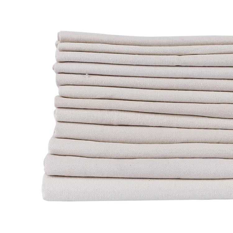 Undyed grey fabric 100 cotton woven fabric cotton greige poplin fabric for customize dyed and printed