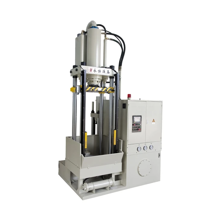 Yongheng Hydraulic Y98-250 Universal Servo Control Four Column Hydroforming Aluminum Bottle Tea Pot Making Machine
