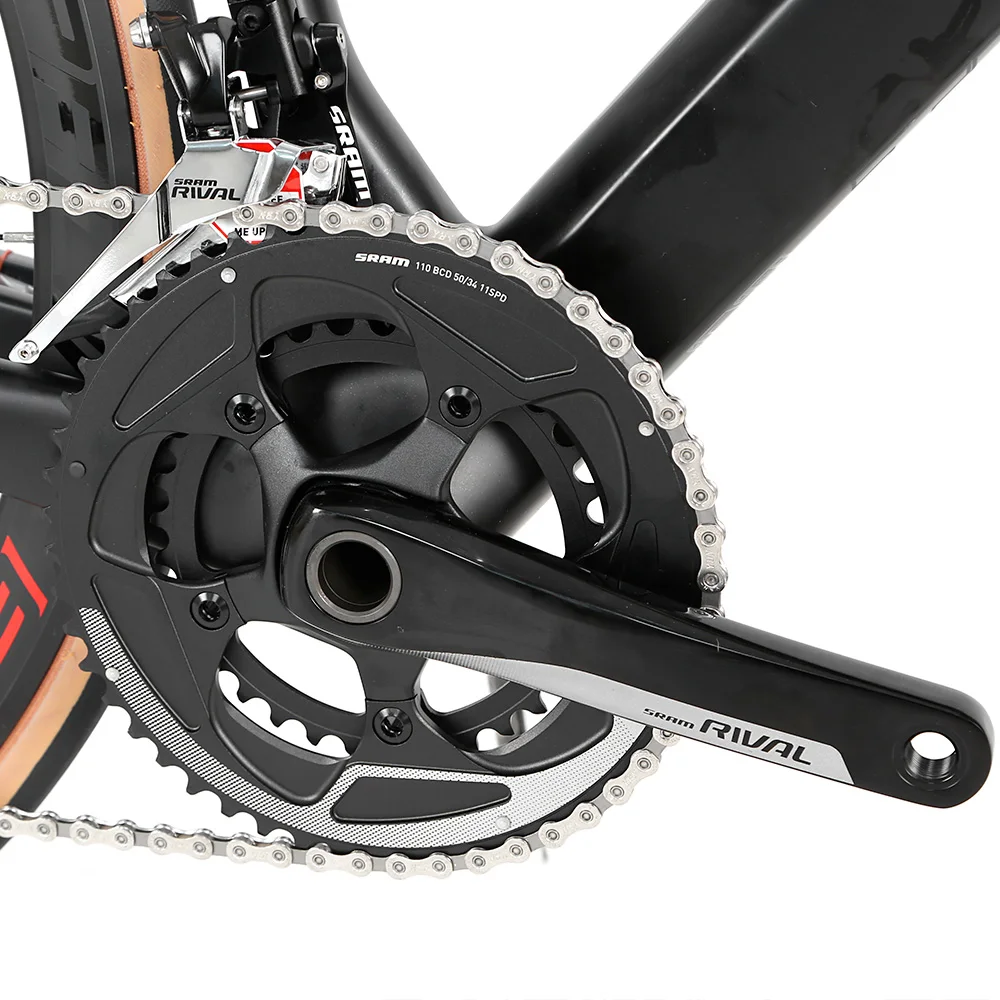 Cyclone pro carbon bicycle thru axle disc brake 22 speed 700C aero racing complete carbon fiber road bike