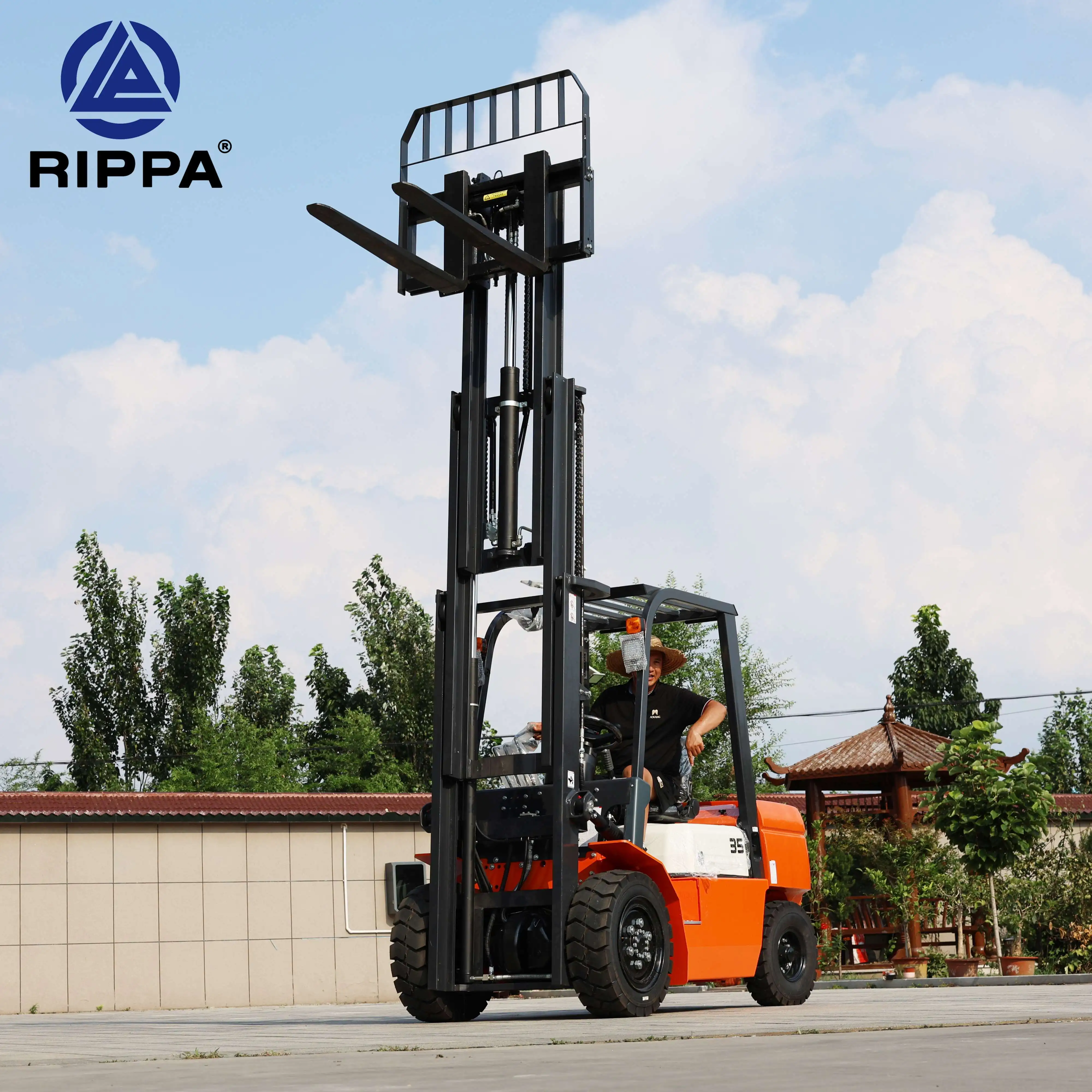 Chian Factory Epa Ce 3.5 Ton Mini Small Diesel/Electric Hydraulic Forklifts Trucks Price
