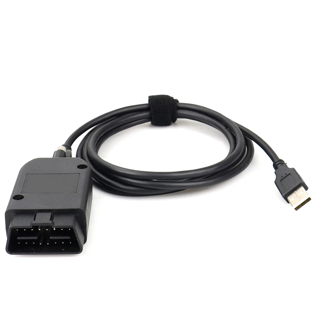 Update Version For VAGCOM V2 USB Interface Unlimited VINs ATMEGA162 OBD2 Scanner VAG COM HEX  USB Cable Car Diagnostic Tool